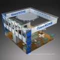 Detian Display propose un stand d&#39;exposition à double pont en aluminium avec meubles